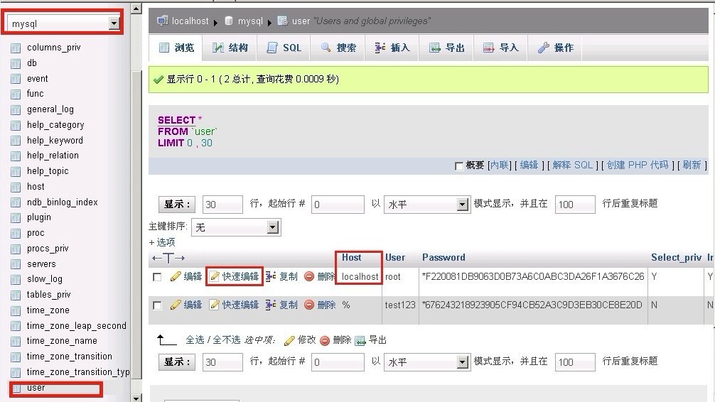 VPS云服務(wù)器mysql root帳戶無法遠(yuǎn)程登陸解決辦法